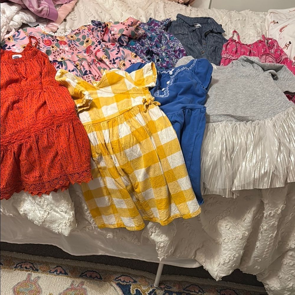 Colorful Girls' Dresses Collection